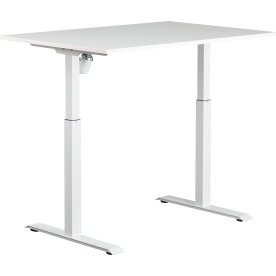 Sun-Flex II höj-/sänkbart bord, 120x80, Vit/vit