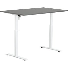 Sun-Flex II höj-/sänkbart bord/140x80/Antracit/vit
