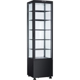 Scandomestic RTC 287 BE Display-kylskåp, svart
