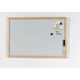 NAGA whiteboard med träram 60 x 40 cm