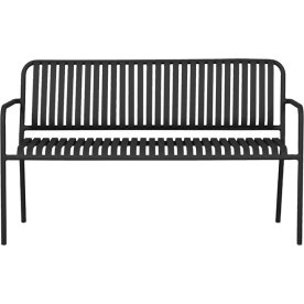 Stella Trädgårdsbänk 140x56cm, svart