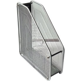 Office tidningsställ, aluminium/silver
