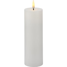 Sille Exclusive LED Ljus, Ø5 x H15 cm, Vit