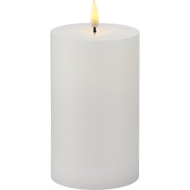 Sille Exclusive LED Ljus, Ø7,5 x H12,5 cm, Vi
