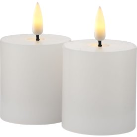 Sille Mini LED Ljus, H6,5 cm, vit