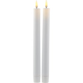 Sille Tall LED Ljus, H25 cm, Vit