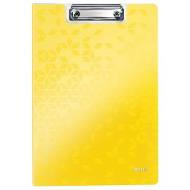 Leitz WOW Clipboard | Med front | A4 | Gul
