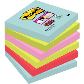 Post-it Super Sticky Notes 76 x 76 mm, Miami 
