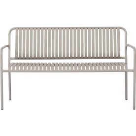 Stella Trädgårdsbänk 140x56cm, grå