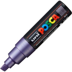 Posca Marker | PC-8K | B | 8 mm | Metallic violet