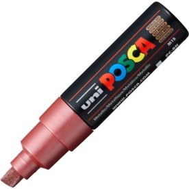 Posca Marker | PC-8K | B | 8 mm | Metallic red