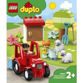 LEGO DUPLO 10950 Traktor & vård av husdjur