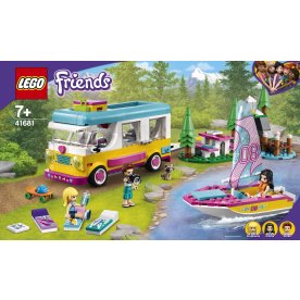 LEGO Friends 41681 Forest husbil och segelbåt 7+