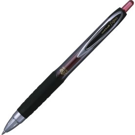 Uni-ball UMN-207 gelpenna, micro, röd
