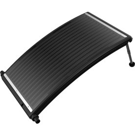 Swim & Fun Solvärmepanel, 110x69x14 cm, svart
