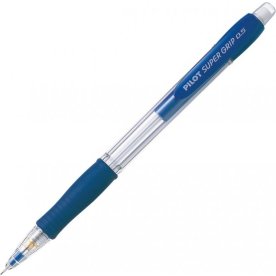 Pilot Super Grip stiftpenna, H185, 0,5 mm, blå