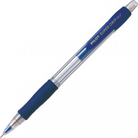 Pilot Super Grip stiftpenna, H187, 0,7 mm - blå