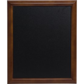 Securit Griffeltavla 76x56 cm, mörkt trä