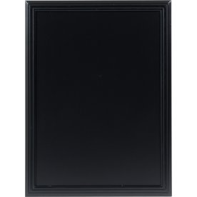 Securit Griffeltavla 76x56cm svart trä m. struktur