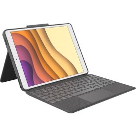 Logitech Combo Touch folio med tangentbord, grå