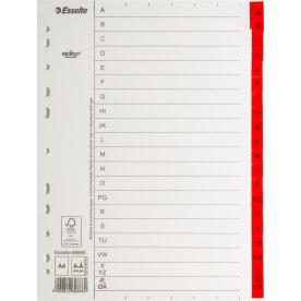 Register Esselte Mylar A4 A-Å
