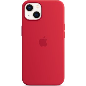 Apple iPhone 13 silikonskal, röd