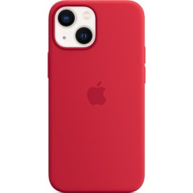 Apple iPhone 13 Plus silikonskal, röd