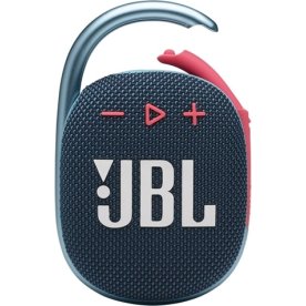 Bluetooth-högtalare JBL Clip 4, blå/rosa