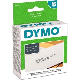 Dymo LabelWriter adressetikett 28x89 mm
