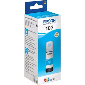 Epson T103 EcoTank bläckpatron | cyan | 7500 sidor