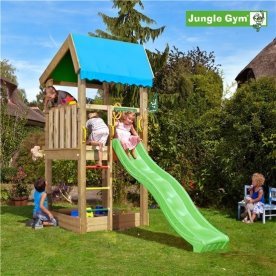 Jungle Gym Home lektorn inkl. rutschkana