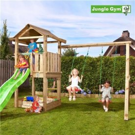 Jungle Gym House 2.1 med gungmodul