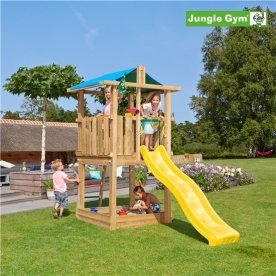 Jungle Gym Hut 2.1 lekställning exkl. rutschkana