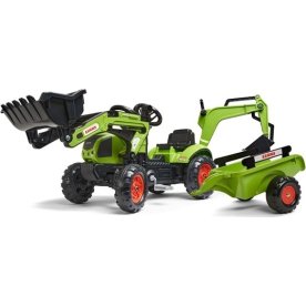 Falk Class traktor med grävskopa