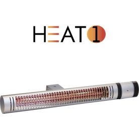 HEAT1 eco high-line 2000 W | Slimline | Titangrå