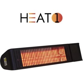 HEAT1 terrassvärmare eco pro-line 2000 W | Svart