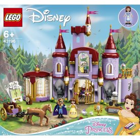 LEGO Disney 43196 Belle och Odjurets slott, 6+