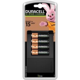Duracell AA/AAA batteriladdare, 15 min.