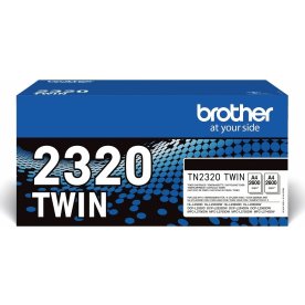Brother TN2320TWIN lasertoner | flerpack