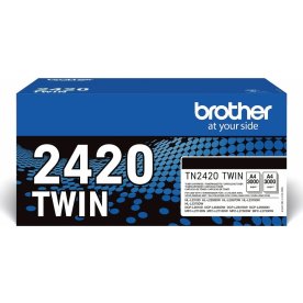 Brother TN2420TWIN lasertoner | flerpack