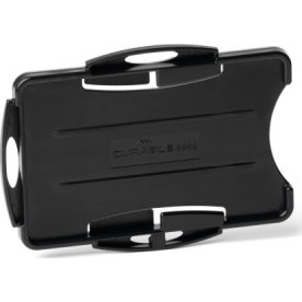 Durable Eco-korthållare, 2 kort, Svart, 10 st.