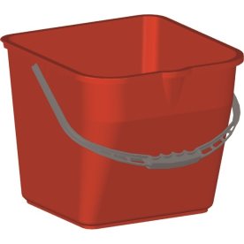 DIT Combi hink | 18 liter | Röd