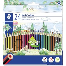 Staedtler Noris Color 185 Färgpennor, 24 st.