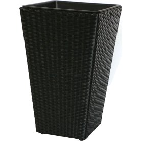 OUTDOOR blomkruka L.30 x D.30 x H.50 cm, svart