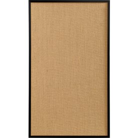 NAGA Pinboard anslagstavla med väv 40x60 cm, svart