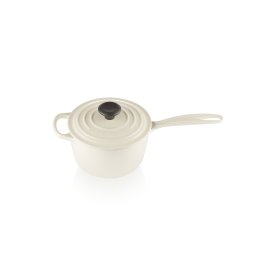 Le Creuset Signature gjutjärnspanna, gräddfärgad