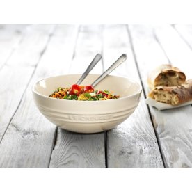 Le Creuset Multiskål 20 cm, creme