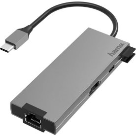 HAMA Hub USB-C 5x portar