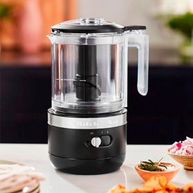 KitchenAid sladdlös minifoodprocessor 1,18L, svart