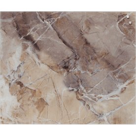 NAGA magnetisk stänkskydd, 60x50 cm, beige marmor